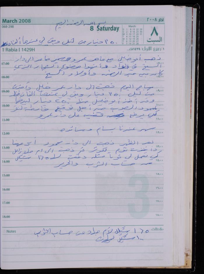 The Diary of Fadeyyeh Darabe, Dura- Hebron, 2008
