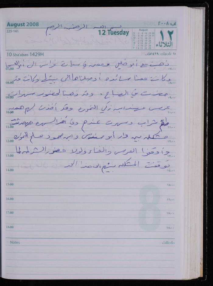 The Diary of Fadeyyeh Darabe, Dura- Hebron, 2008