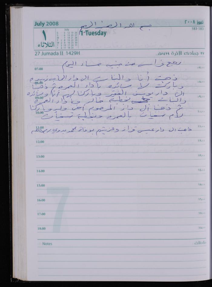 The Diary of Fadeyyeh Darabe, Dura- Hebron, 2008