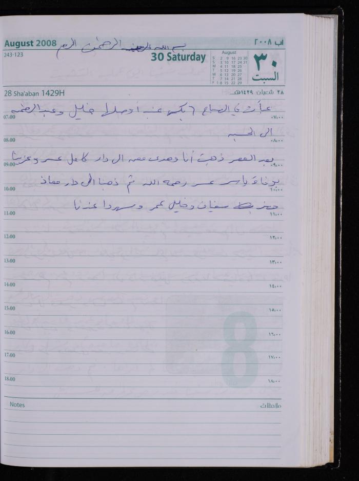 The Diary of Fadeyyeh Darabe, Dura- Hebron, 2008
