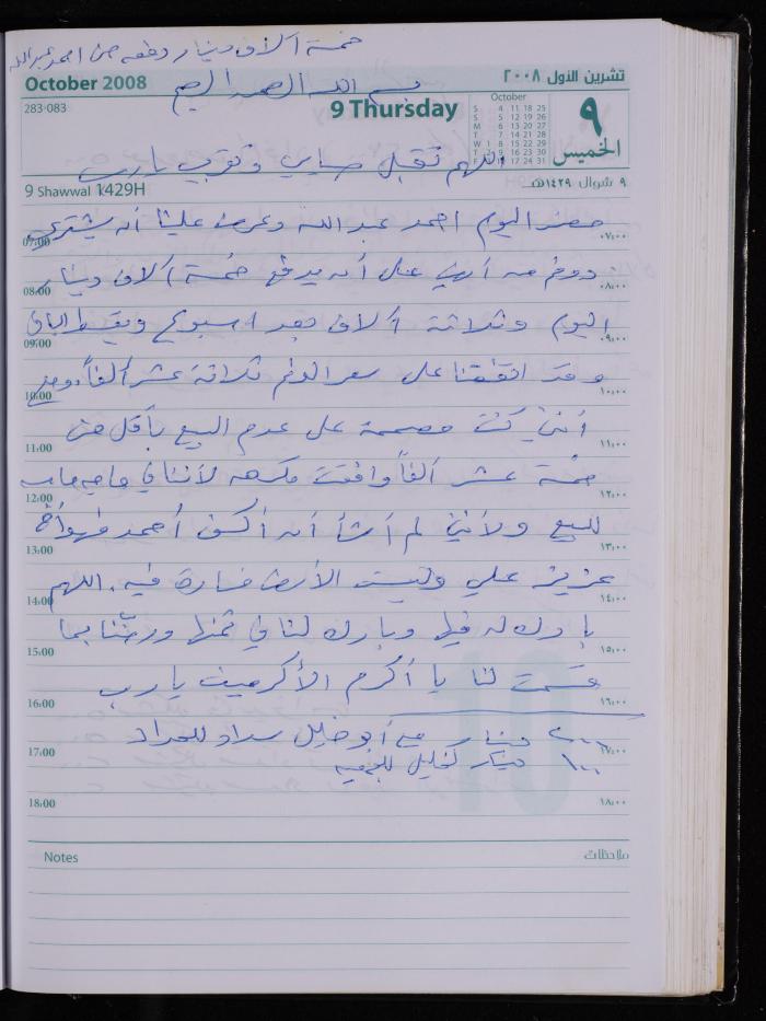 The Diary of Fadeyyeh Darabe, Dura- Hebron, 2008
