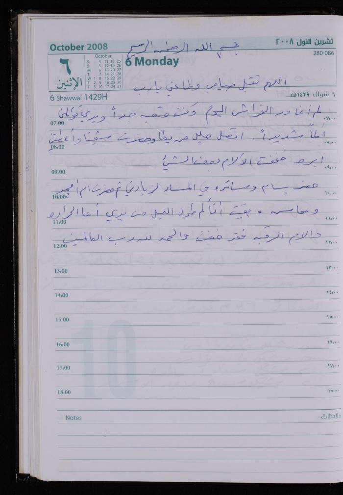 The Diary of Fadeyyeh Darabe, Dura- Hebron, 2008