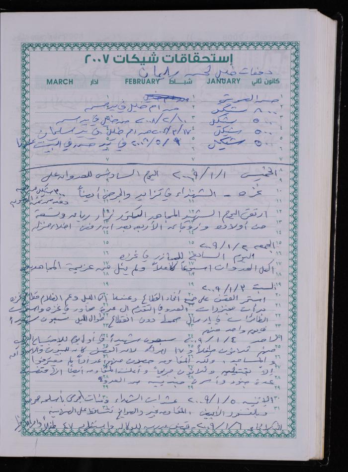 The Diary of Fadeyyeh Darabe, Dura- Hebron, 2008