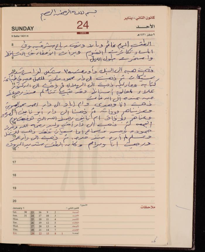 The Diary of Fadeyyeh Darabe, Dura- Hebron, 2010