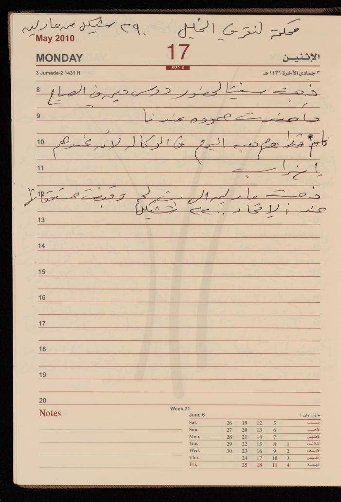 The Diary of Fadeyyeh Darabe, Dura- Hebron, 2010