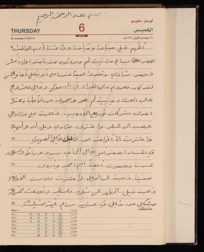 The Diary of Fadeyyeh Darabe, Dura- Hebron, 2010