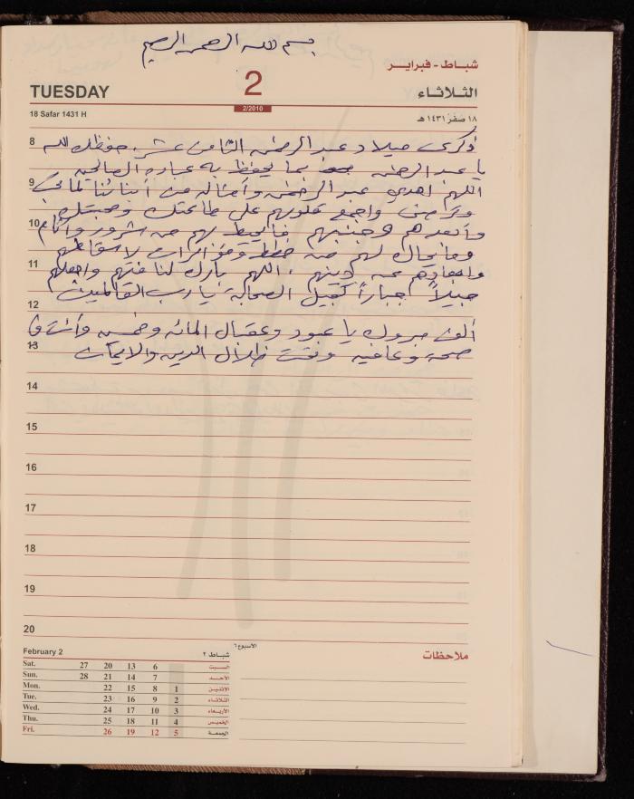 The Diary of Fadeyyeh Darabe, Dura- Hebron, 2010