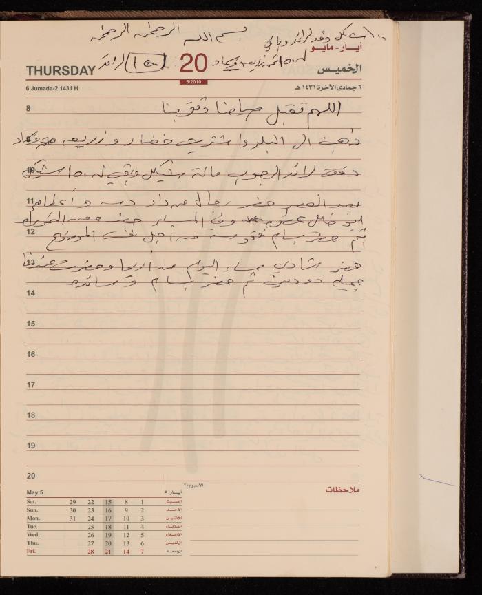The Diary of Fadeyyeh Darabe, Dura- Hebron, 2010