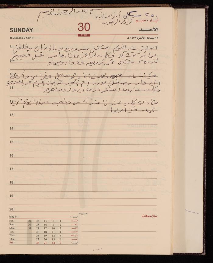The Diary of Fadeyyeh Darabe, Dura- Hebron, 2010