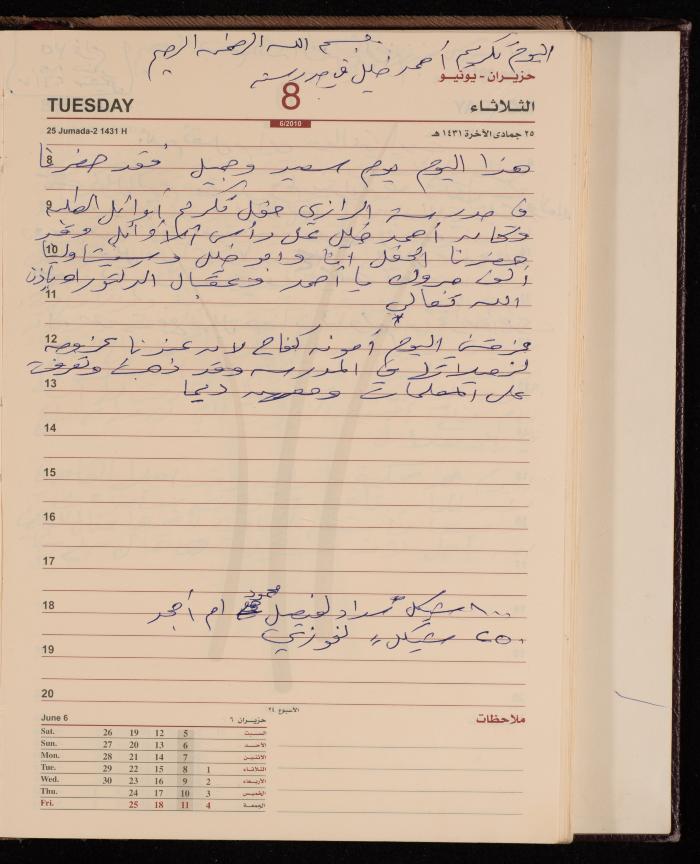 The Diary of Fadeyyeh Darabe, Dura- Hebron, 2010