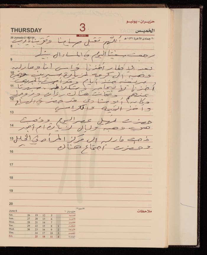 The Diary of Fadeyyeh Darabe, Dura- Hebron, 2010