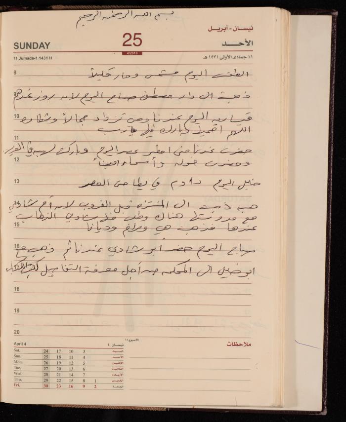 The Diary of Fadeyyeh Darabe, Dura- Hebron, 2010