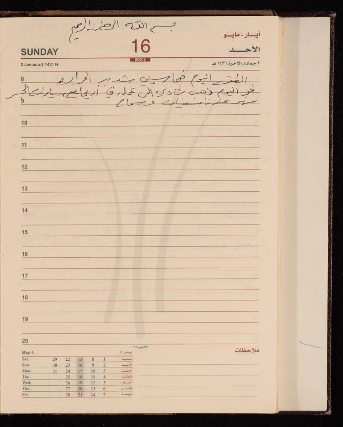 The Diary of Fadeyyeh Darabe, Dura- Hebron, 2010