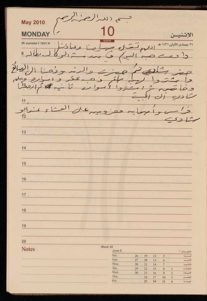 The Diary of Fadeyyeh Darabe, Dura- Hebron, 2010