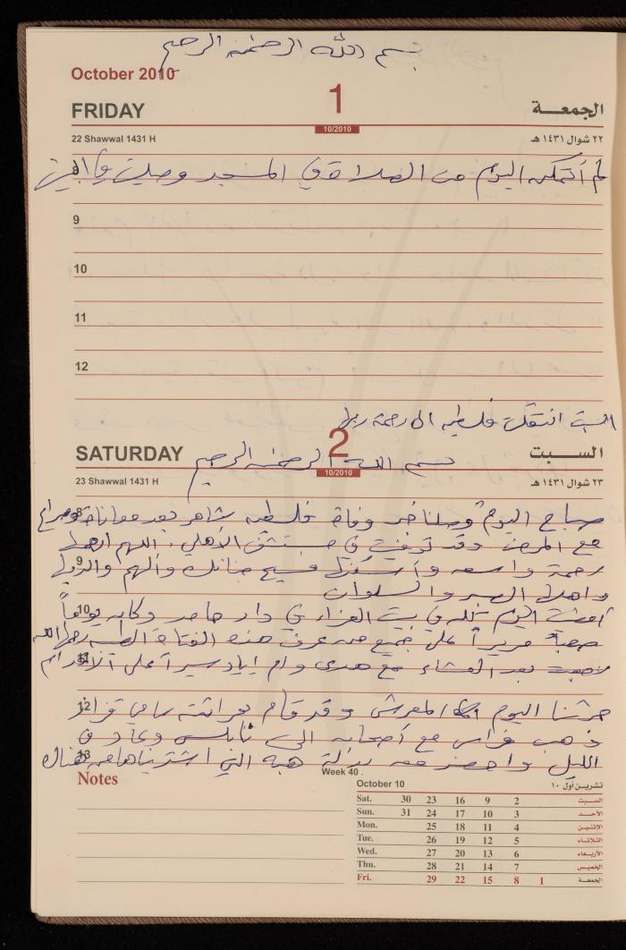 The Diary of Fadeyyeh Darabe, Dura- Hebron, 2010