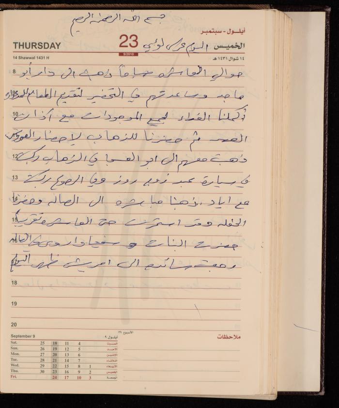 The Diary of Fadeyyeh Darabe, Dura- Hebron, 2010