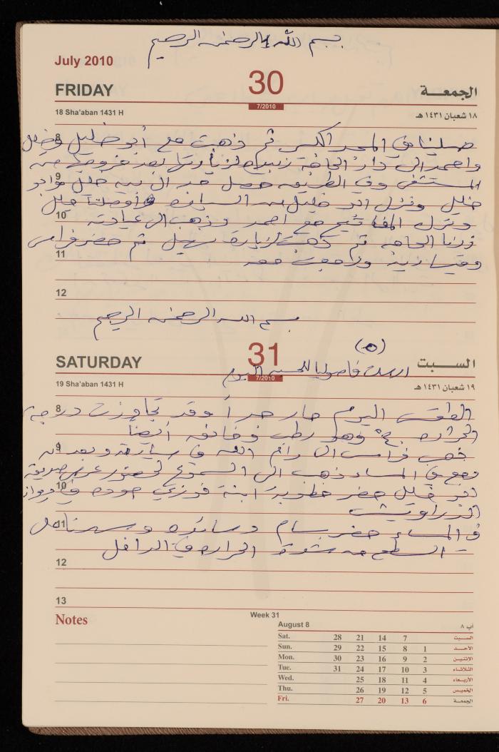 The Diary of Fadeyyeh Darabe, Dura- Hebron, 2010