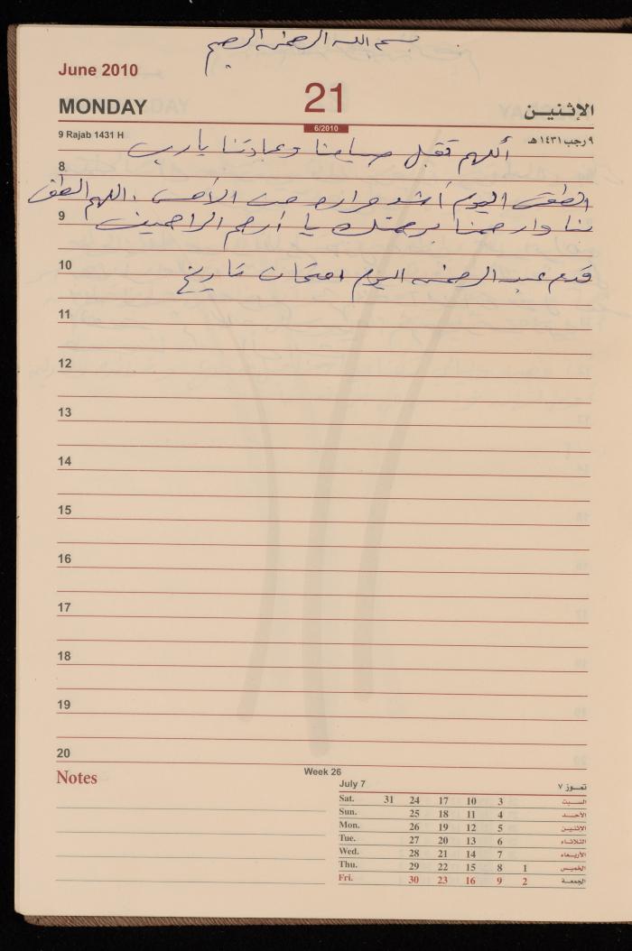 The Diary of Fadeyyeh Darabe, Dura- Hebron, 2010