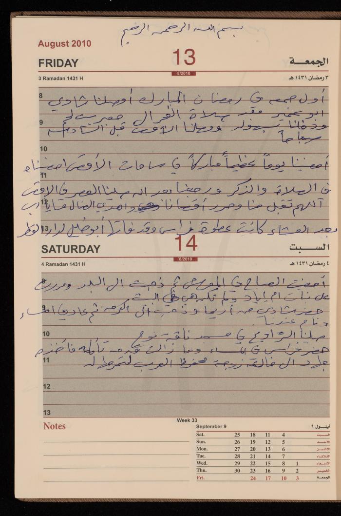 The Diary of Fadeyyeh Darabe, Dura- Hebron, 2010