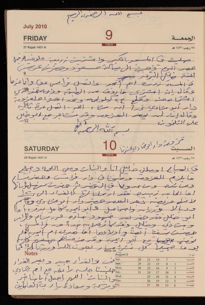 The Diary of Fadeyyeh Darabe, Dura- Hebron, 2010