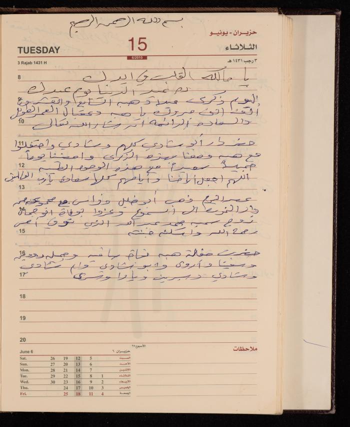 The Diary of Fadeyyeh Darabe, Dura- Hebron, 2010