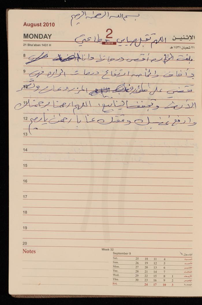 The Diary of Fadeyyeh Darabe, Dura- Hebron, 2010