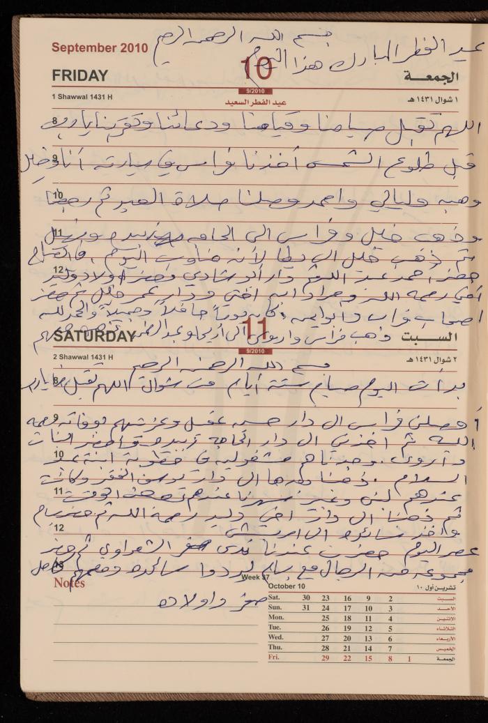 The Diary of Fadeyyeh Darabe, Dura- Hebron, 2010