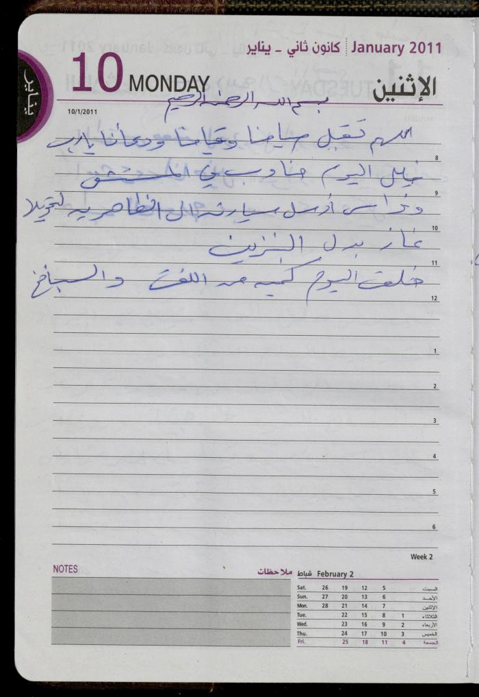 The Diary of Fadeyyeh Darabe, Dura- Hebron, 2011