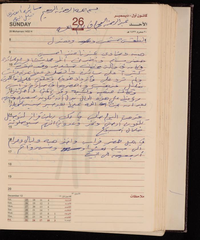 The Diary of Fadeyyeh Darabe, Dura- Hebron, 2010