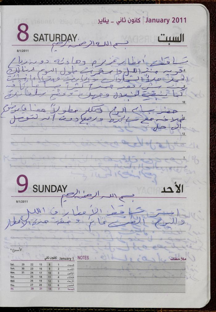 The Diary of Fadeyyeh Darabe, Dura- Hebron, 2011