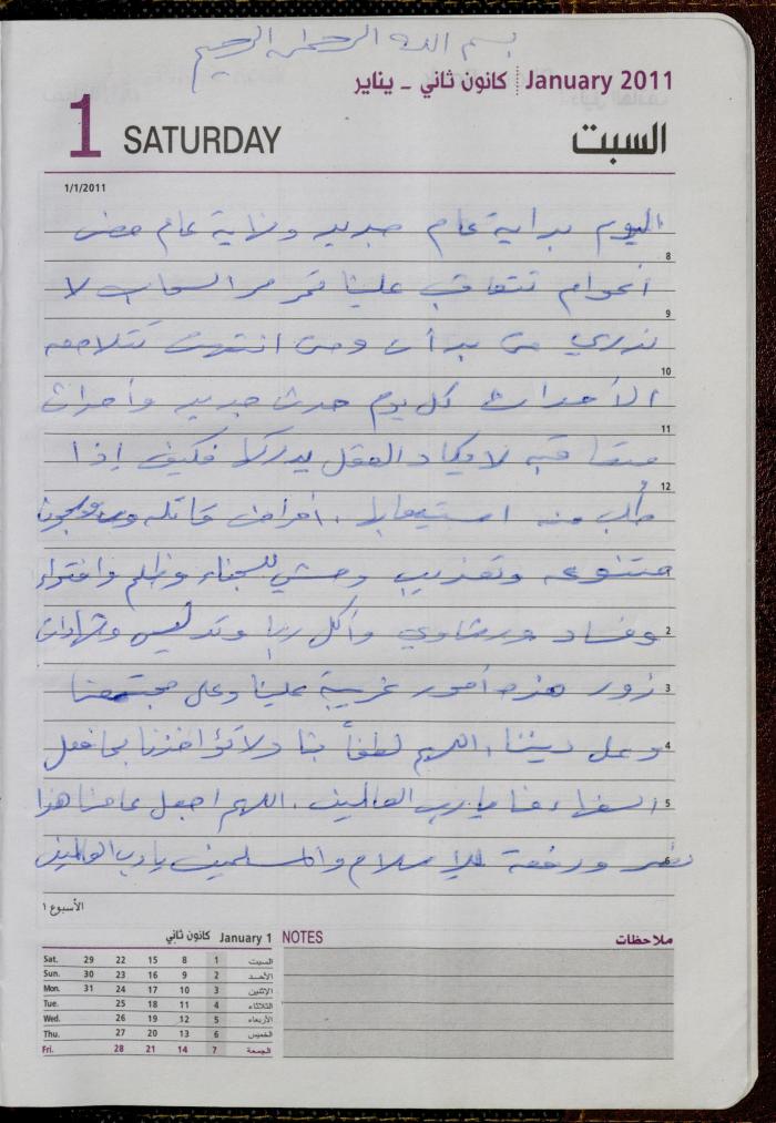 The Diary of Fadeyyeh Darabe, Dura- Hebron, 2011