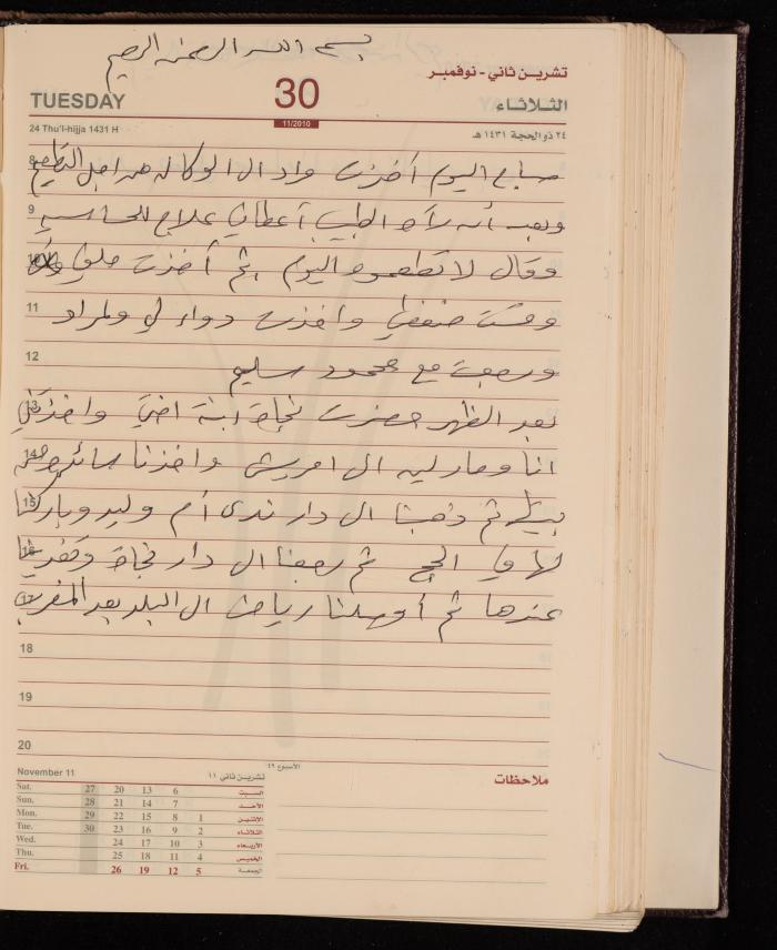 The Diary of Fadeyyeh Darabe, Dura- Hebron, 2010