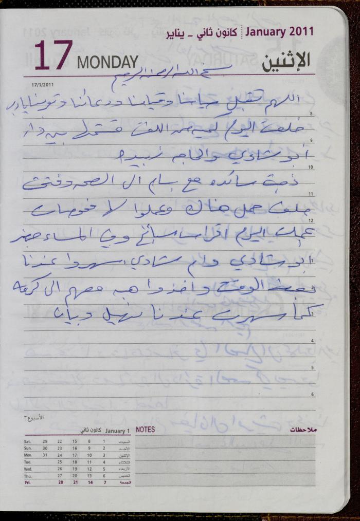 The Diary of Fadeyyeh Darabe, Dura- Hebron, 2011