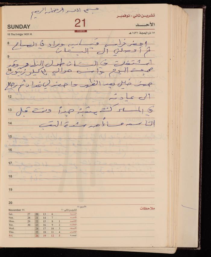 The Diary of Fadeyyeh Darabe, Dura- Hebron, 2010