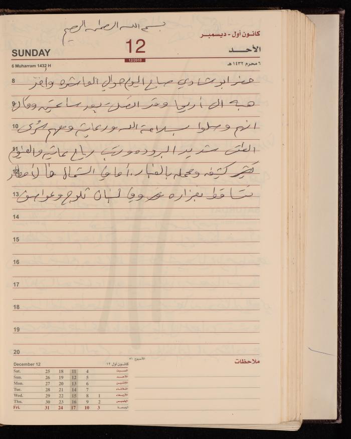 The Diary of Fadeyyeh Darabe, Dura- Hebron, 2010