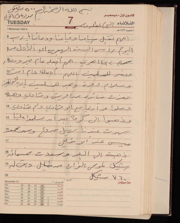 The Diary of Fadeyyeh Darabe, Dura- Hebron, 2010