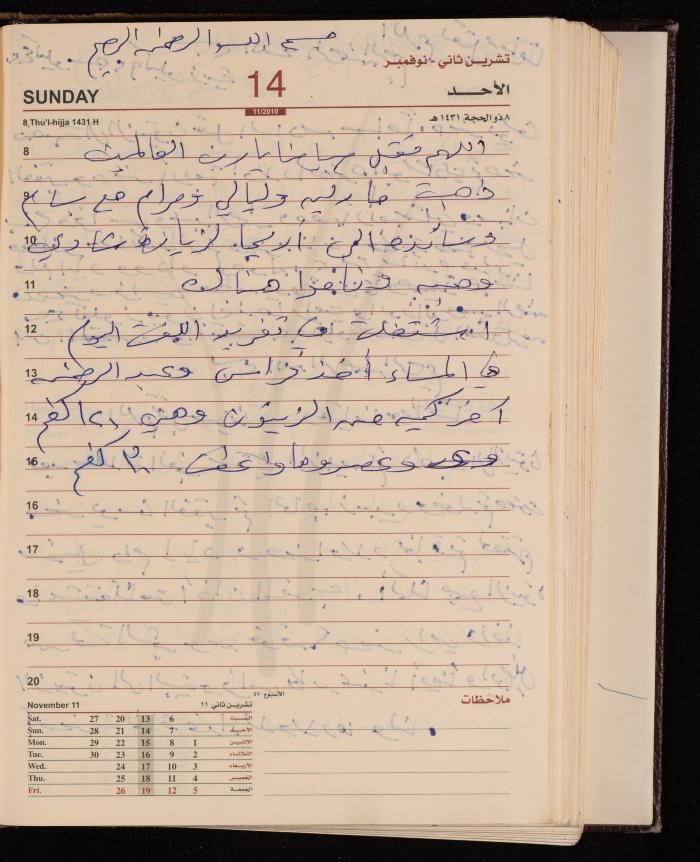 The Diary of Fadeyyeh Darabe, Dura- Hebron, 2010