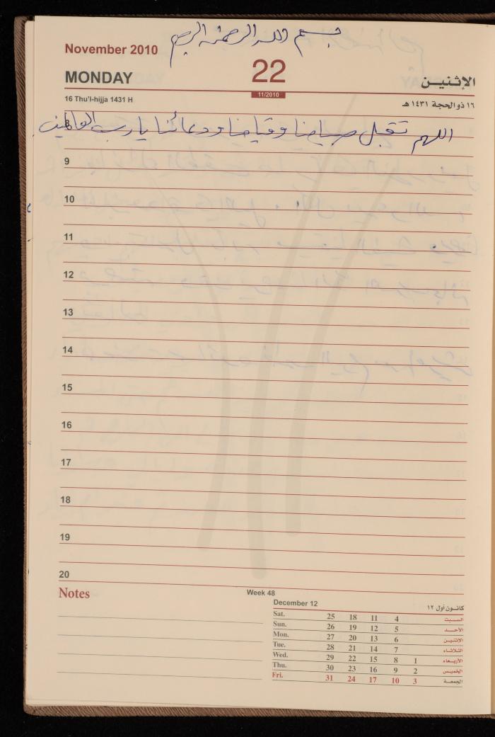 The Diary of Fadeyyeh Darabe, Dura- Hebron, 2010