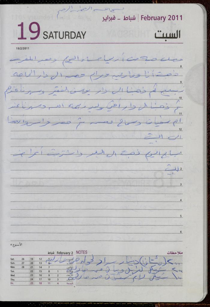 The Diary of Fadeyyeh Darabe, Dura- Hebron, 2011