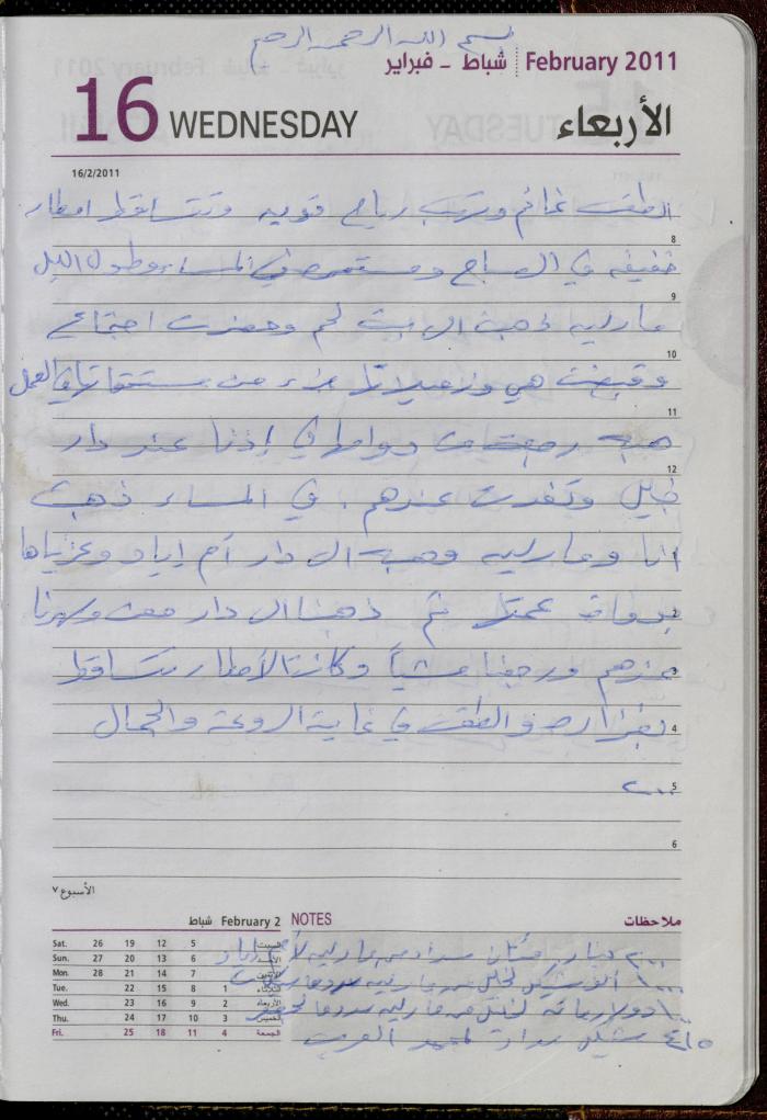The Diary of Fadeyyeh Darabe, Dura- Hebron, 2011