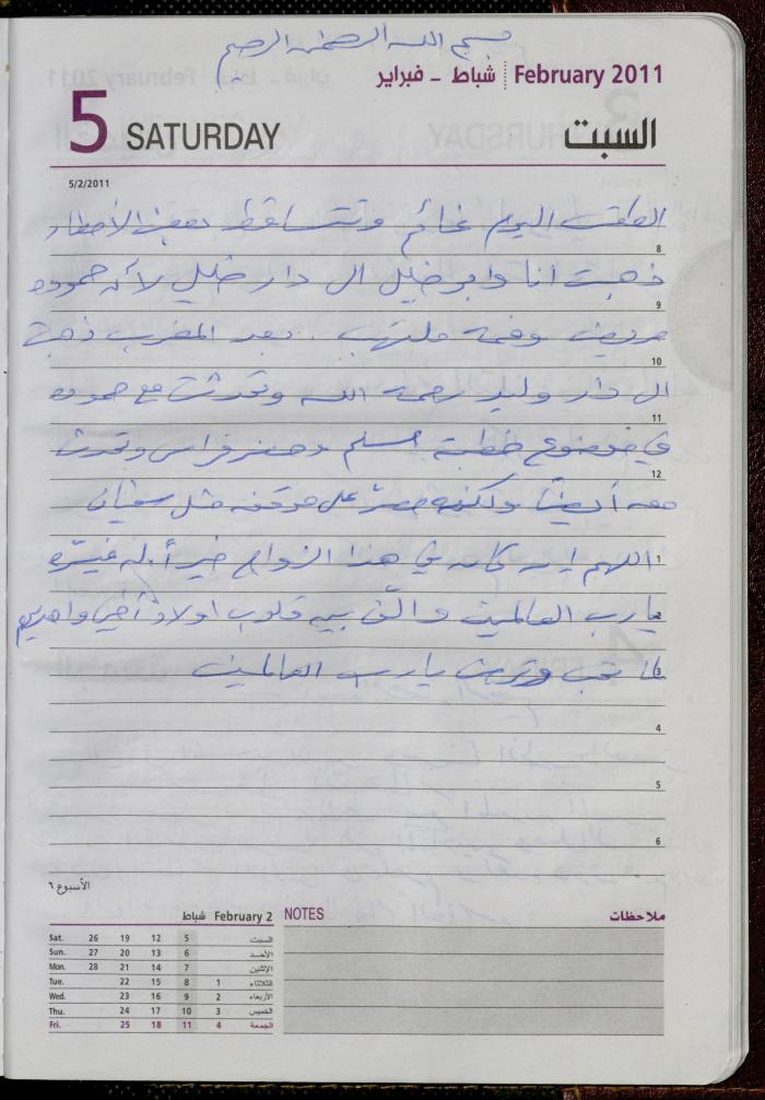 The Diary of Fadeyyeh Darabe, Dura- Hebron, 2011