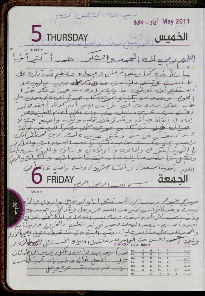 The Diary of Fadeyyeh Darabe, Dura- Hebron, 2011