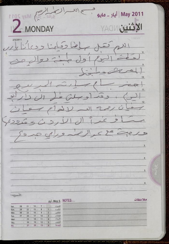 The Diary of Fadeyyeh Darabe, Dura- Hebron, 2011