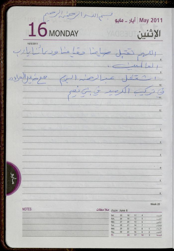 The Diary of Fadeyyeh Darabe, Dura- Hebron, 2011