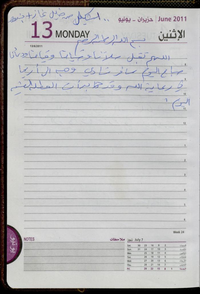 The Diary of Fadeyyeh Darabe, Dura- Hebron, 2011