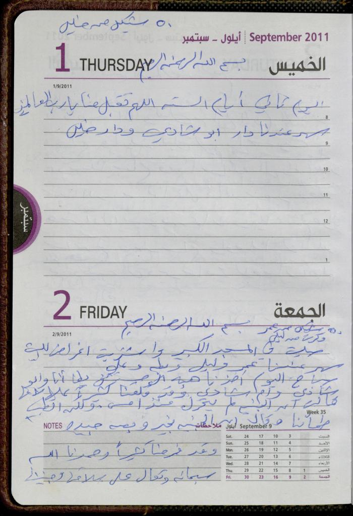 The Diary of Fadeyyeh Darabe, Dura- Hebron, 2011