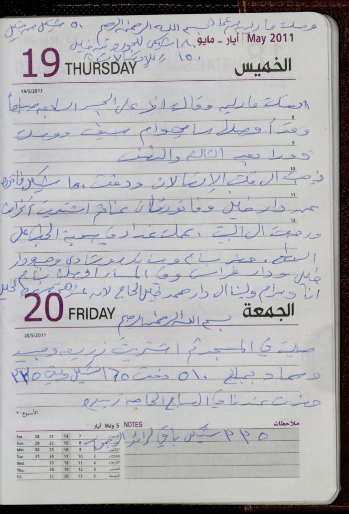 The Diary of Fadeyyeh Darabe, Dura- Hebron, 2011