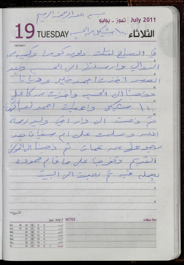 The Diary of Fadeyyeh Darabe, Dura- Hebron, 2011