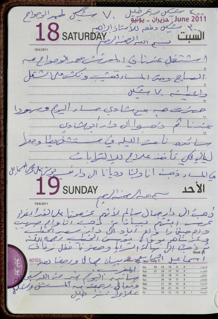 The Diary of Fadeyyeh Darabe, Dura- Hebron, 2011
