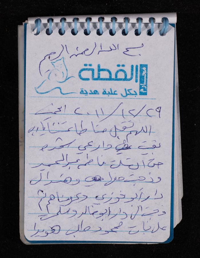 The Diary of Fadeyyeh Darabe, Dura- Hebron, 2011